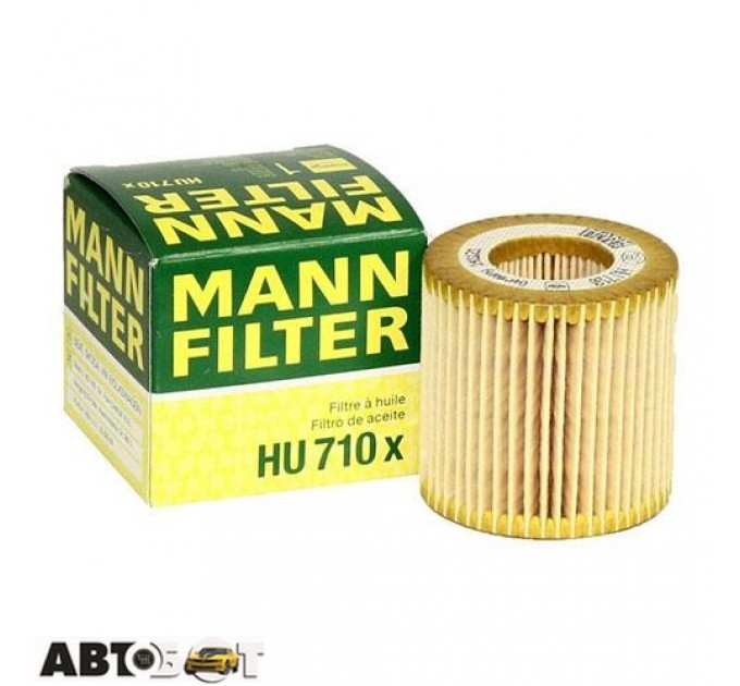 Фільтр оливи MANN HU 710 x, ціна: 437 грн.