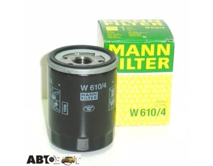 Фільтр оливи MANN W 610/4, ціна: 388 грн.
