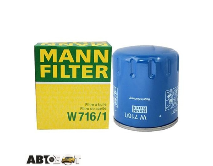 Фільтр оливи MANN W 716/1, ціна: 240 грн.