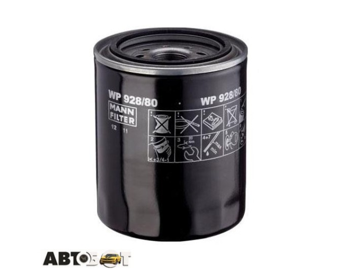 Фільтр оливи MANN WP 928/80, ціна: 1 035 грн.