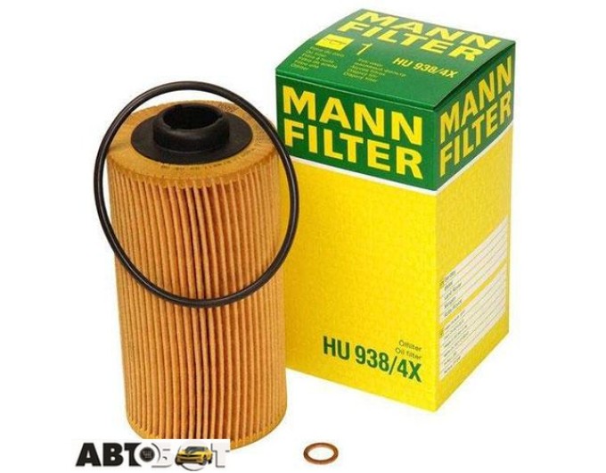 Масляный фильтр MANN HU 938/4 x, цена: 631 грн.