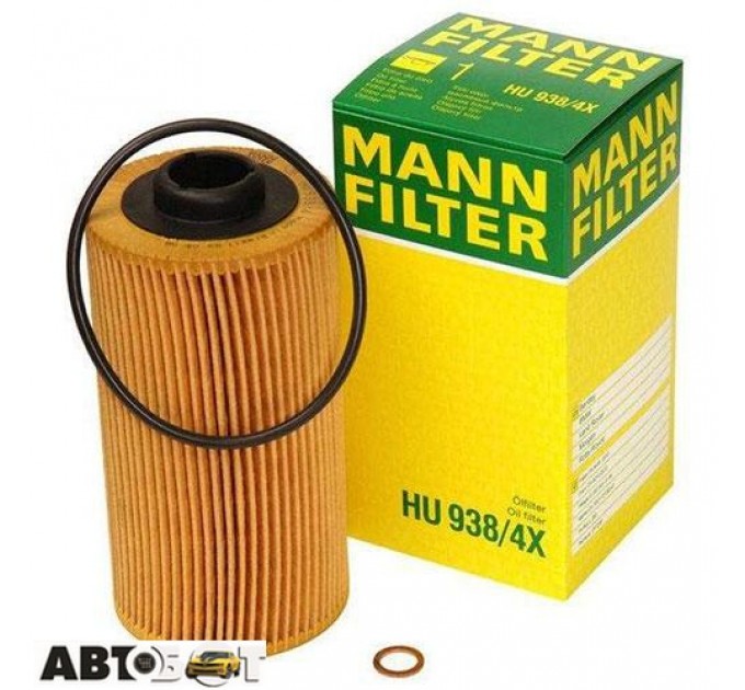 Фільтр оливи MANN HU 938/4 x, ціна: 468 грн.