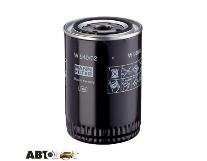 Масляный фильтр MANN W 940/62, цена: 721 грн.