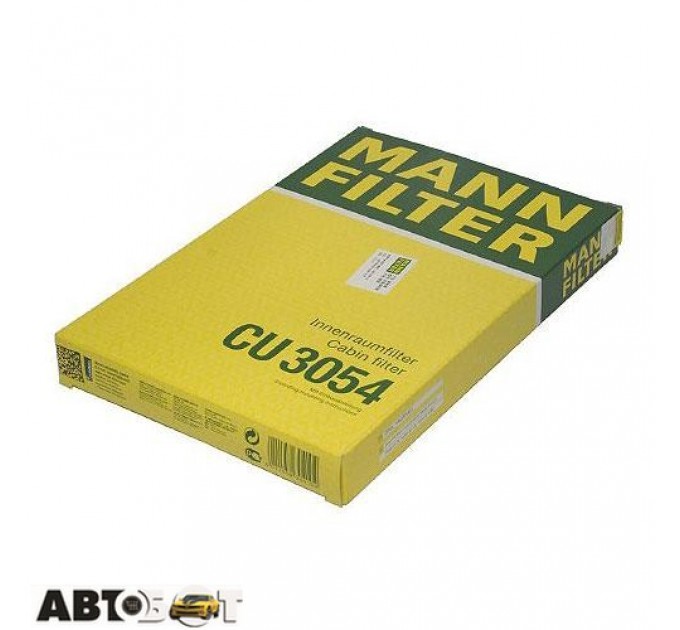Салонний фільтр MANN CU 3054, ціна: 658 грн.