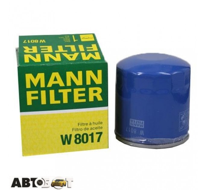 Фільтр оливи MANN W 8017, ціна: 432 грн.