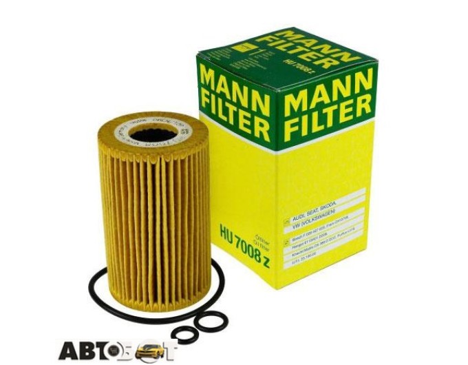 Фільтр оливи MANN HU 7008 z, ціна: 413 грн.