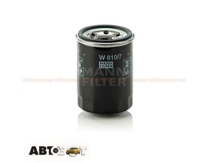 Фільтр оливи MANN W 610/7, ціна: 334 грн.