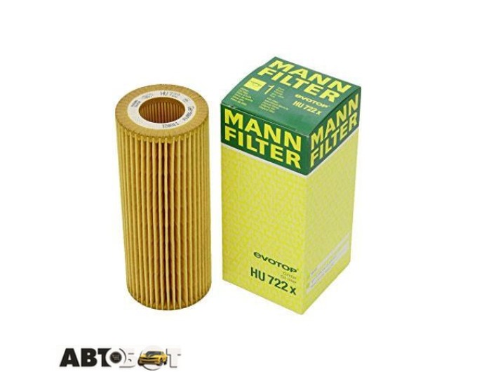 Масляный фильтр MANN HU 722 x, цена: 751 грн.