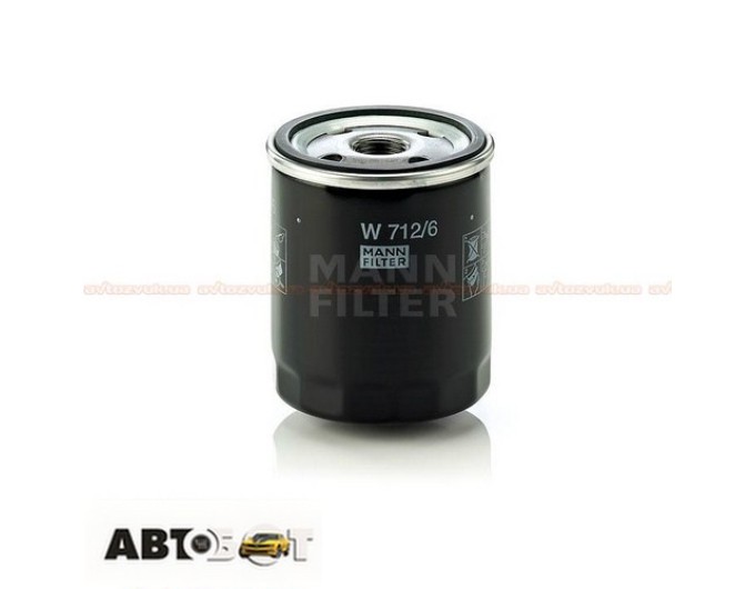 Фільтр оливи MANN W 712/6, ціна: 639 грн.