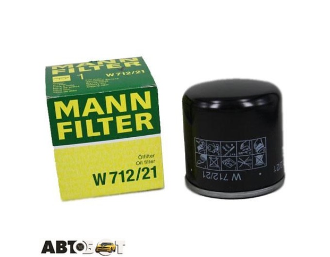 Масляный фильтр MANN W 712/21, цена: 438 грн.
