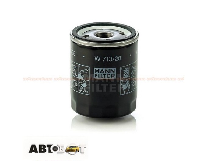 Фільтр оливи MANN W 713/28, ціна: 393 грн.