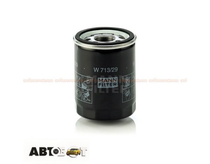Фільтр оливи MANN W 713/29, ціна: 1 115 грн.