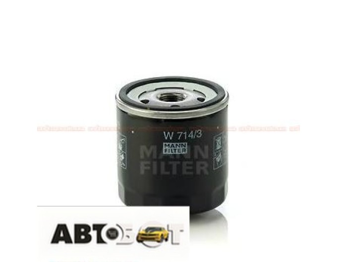 Масляный фильтр MANN W 714/3, цена: 525 грн.
