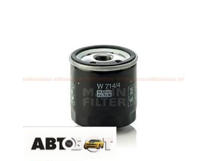 Фільтр оливи MANN W 714/4, ціна: 453 грн.