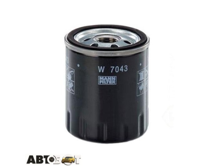 Фільтр оливи MANN W 7043, ціна: 672 грн.