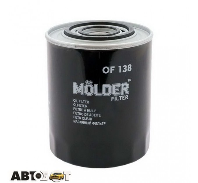 Масляный фильтр Molder OF138, цена: 413 грн.