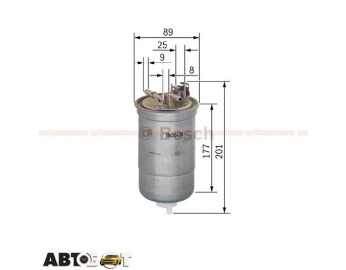 Топливный фильтр Bosch 0 450 906 295, цена: 1 570 грн.