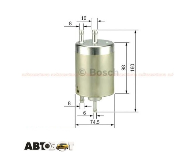 Паливний фільтр Bosch 0 450 915 003, ціна: 2 502 грн.