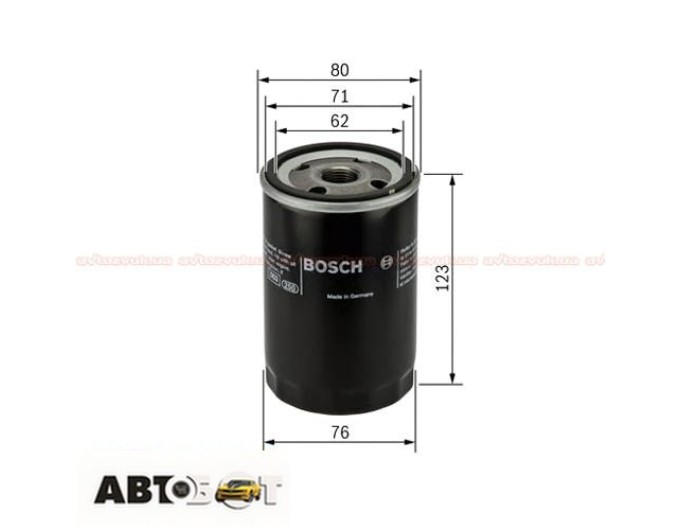 Масляный фильтр Bosch 0 451 103 086, цена: 321 грн.