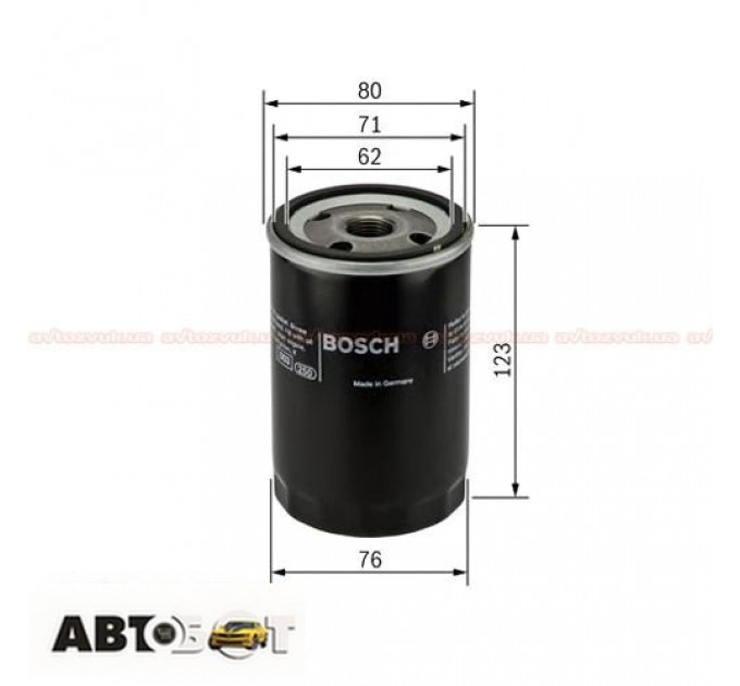 Масляный фильтр Bosch 0 451 103 086, цена: 222 грн.