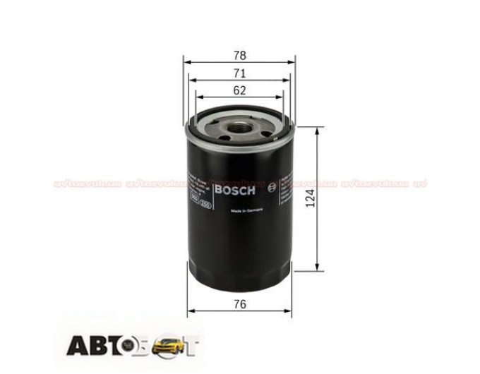 Масляный фильтр Bosch 0 451 103 105, цена: 277 грн.
