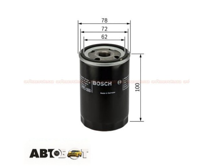 Масляный фильтр Bosch 0 451 103 111, цена: 220 грн.
