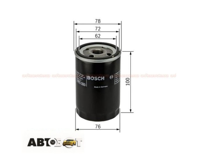 Масляный фильтр Bosch 0 451 103 232, цена: 284 грн.