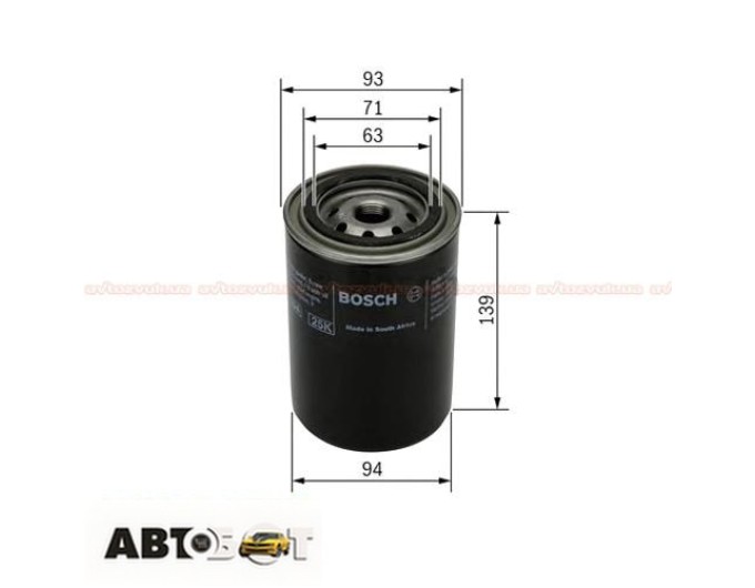 Масляный фильтр Bosch 0 451 103 238, цена: 321 грн.