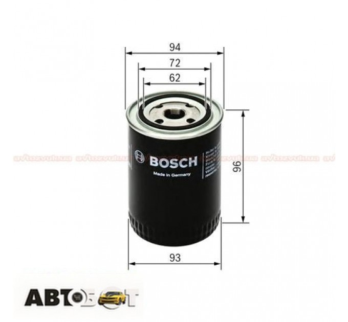 Фільтр оливи Bosch 0 451 103 251, ціна: 233 грн.