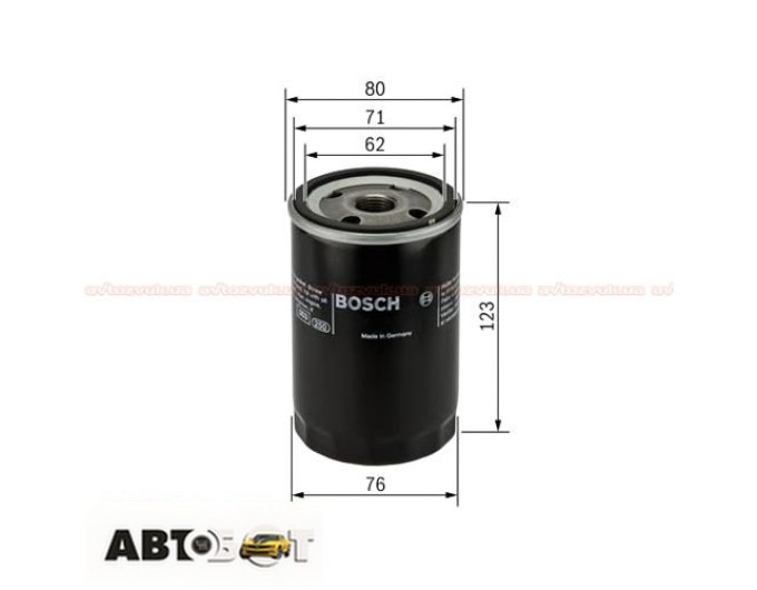 Масляный фильтр Bosch 0 451 103 258, цена: 399 грн.