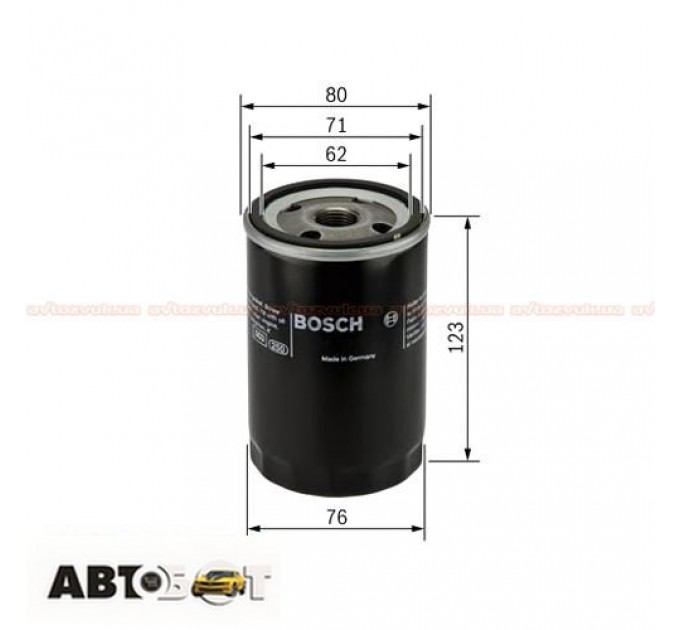 Фільтр оливи Bosch 0 451 103 258, ціна: 294 грн.