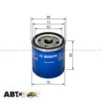 Фільтр оливи Bosch 0 451 103 261