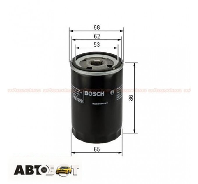 Фільтр оливи Bosch 0 451 103 276, ціна: 177 грн.
