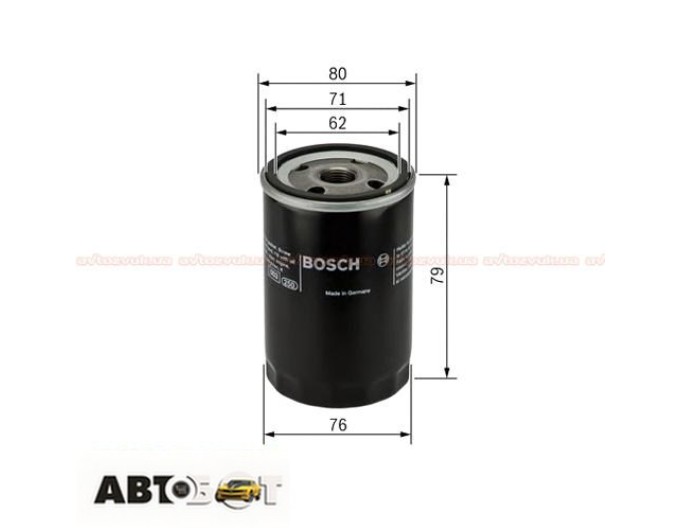 Масляный фильтр Bosch 0 451 103 298, цена: 270 грн.