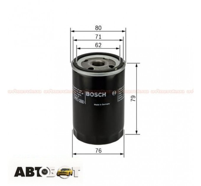 Масляный фильтр Bosch 0 451 103 354, цена: 222 грн.