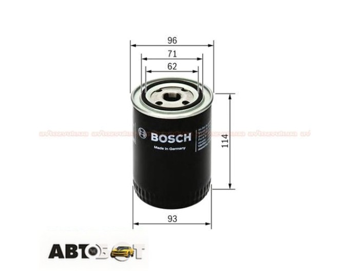 Масляный фильтр Bosch 0 451 104 014, цена: 391 грн.