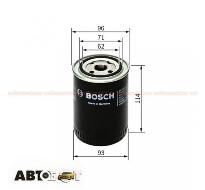 Масляный фильтр Bosch 0 451 104 014, цена: 279 грн.