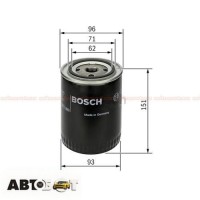 Фільтр оливи Bosch 0 451 203 012