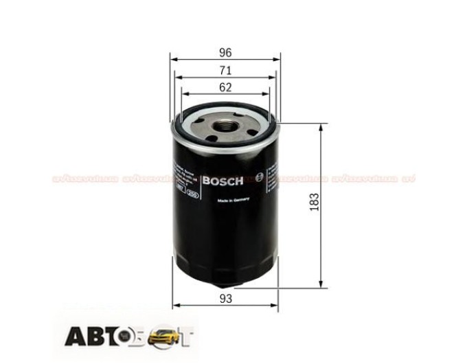 Масляный фильтр Bosch 0 451 203 087, цена: 564 грн.