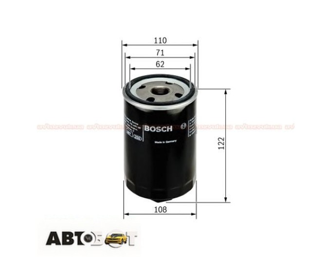 Масляный фильтр Bosch 0 451 203 223, цена: 538 грн.