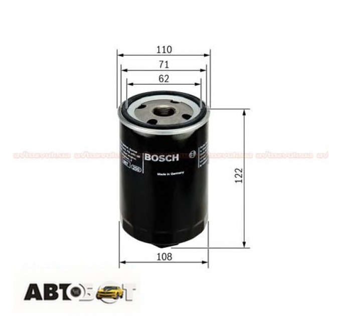 Фільтр оливи Bosch 0 451 203 223, ціна: 410 грн.