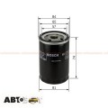 Фільтр оливи Bosch 0 986 452 016, ціна: 273 грн.