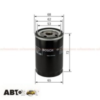 Масляный фильтр Bosch 0 986 452 028