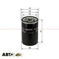 Фільтр оливи Bosch 0 986 452 041