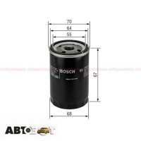 Масляный фильтр Bosch 0 986 452 058