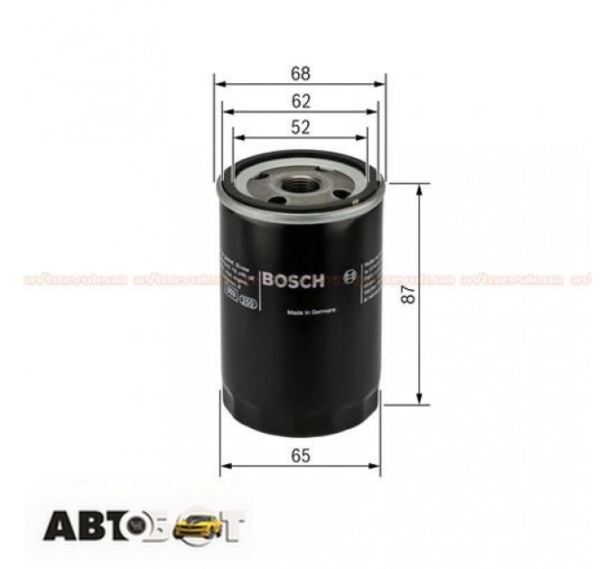 Фільтр оливи Bosch 0 986 452 060, ціна: 180 грн.