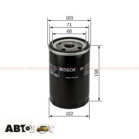 Фільтр оливи Bosch 0 986 452 063