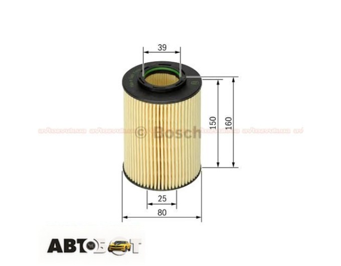 Фільтр оливи Bosch 1 457 429 141, ціна: 467 грн.