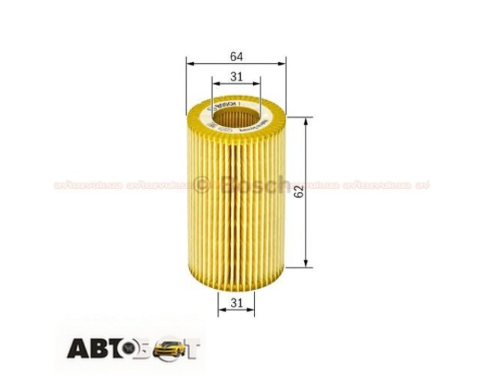 Фільтр оливи Bosch 1 457 429 194, ціна: 335 грн.
