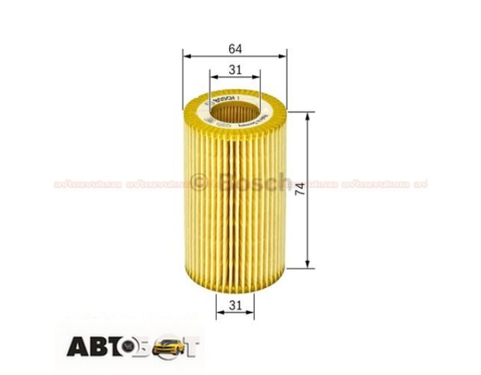 Фільтр оливи Bosch 1 457 429 248, ціна: 335 грн.